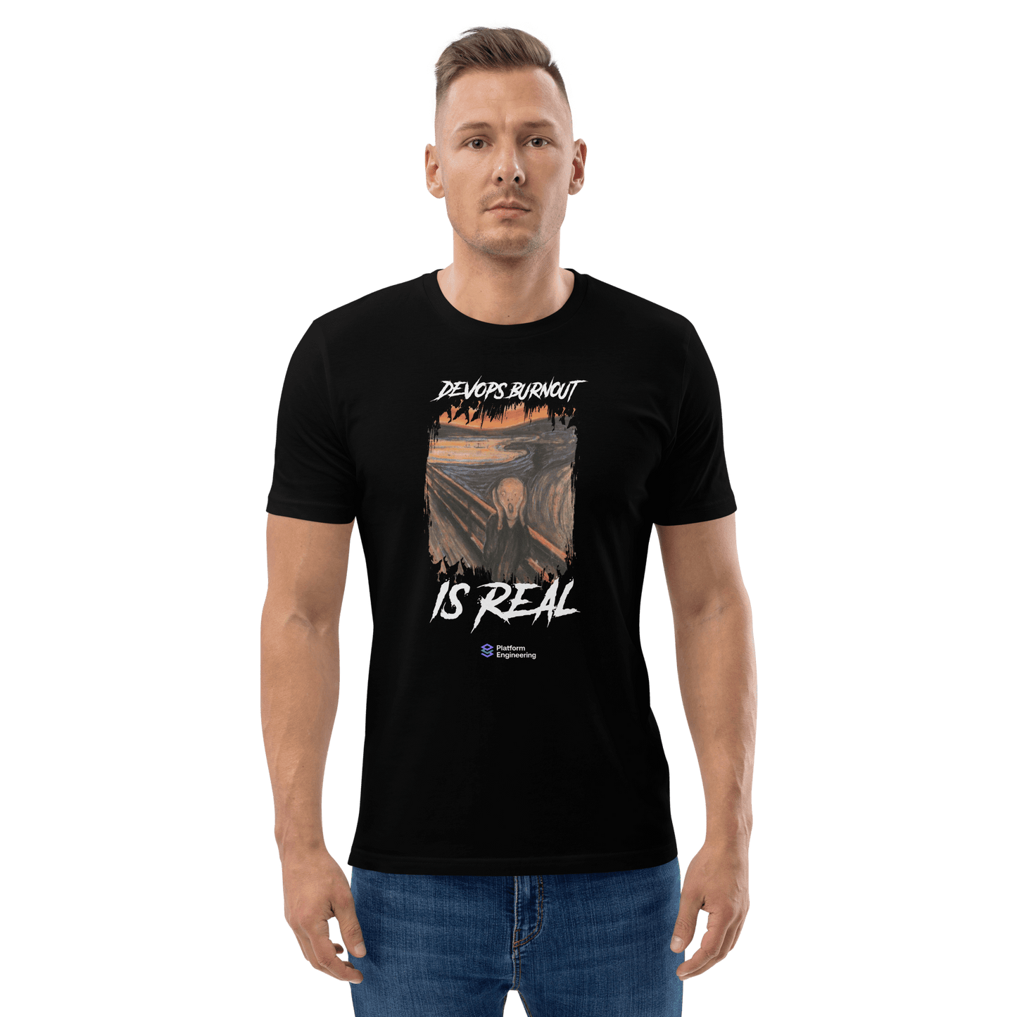 "DevOps Burnout" unisex t-shirt