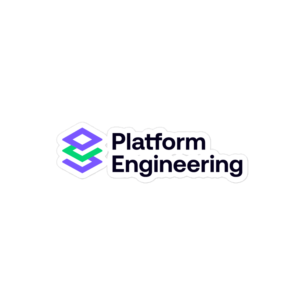 Platform engineering sticker – Platform Engineering Store